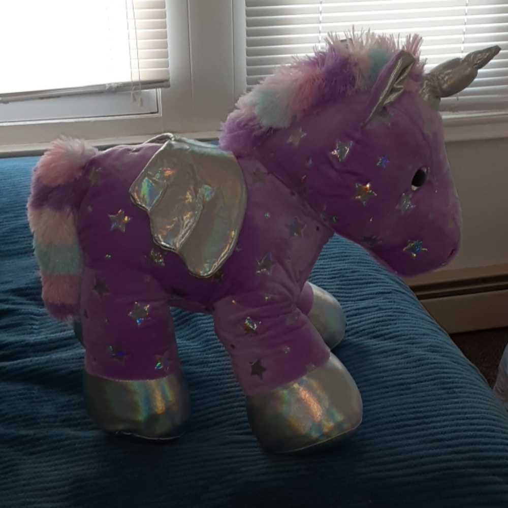 Purple Unicorn Stuffed Animal